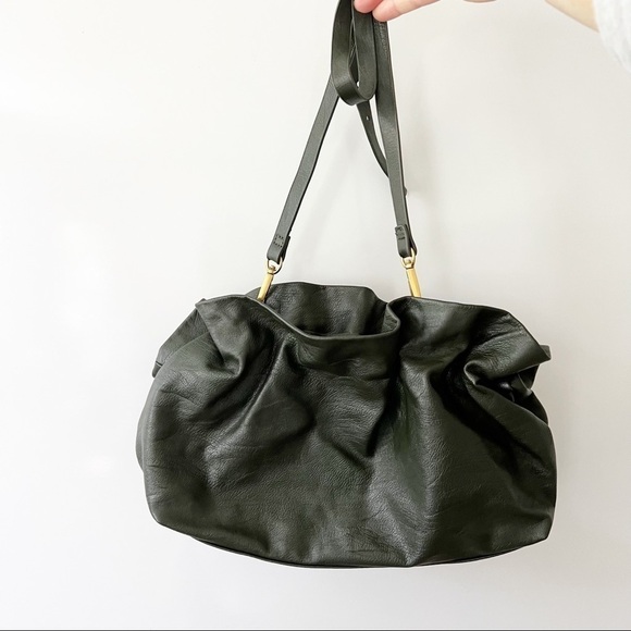 Anthropologie Crossbody Bucket Bag - Picture 1 of 7